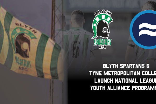 Announcement | Spartans launch National League Youth Alliance side with TyneMet College