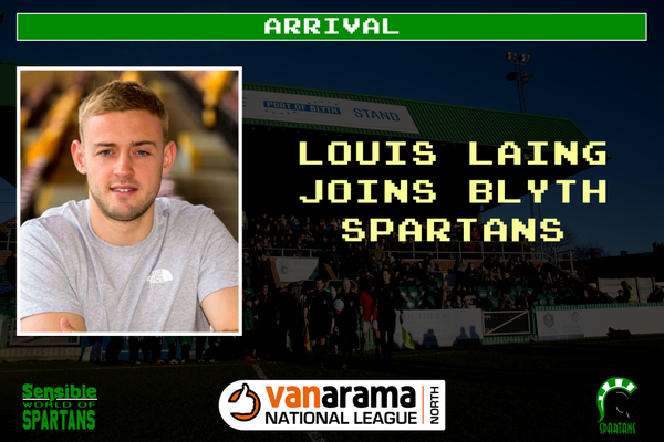 Arrival | Spartans sign former England Youth International Laing