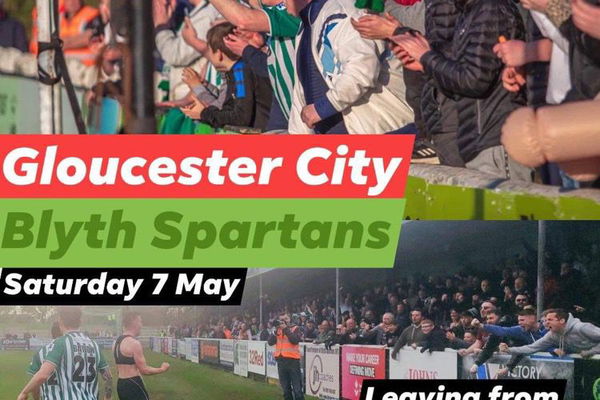 Away Travel | Green Army bus for Gloucester City