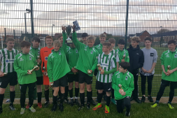 Blyth Spartans Juniors Under 15's and Under 17's add to their Trophy Cabinet