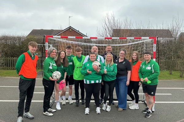 Blyth Spartans support Careers Week at Castle School