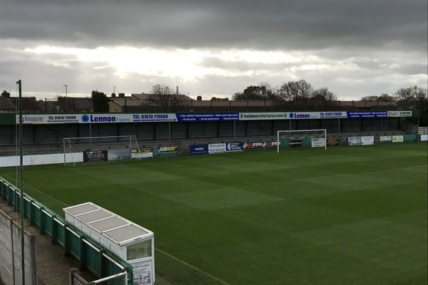 Commercial | Lennon Properties signage in place ahead of Darlington game