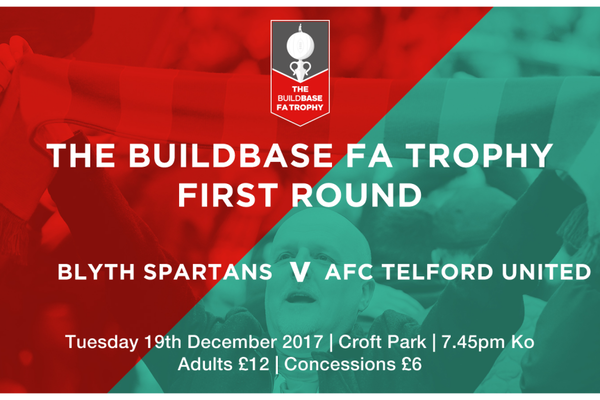 FA Trophy | Telford Tie to be Decided on Tuesday Night