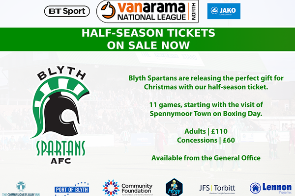 Half-Season Ticket | The Perfect Christmas Present