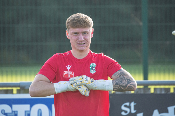 Harrison Bond arrives at Croft Park