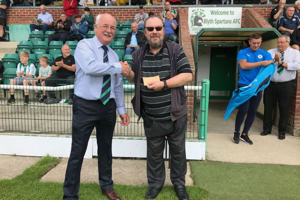 Ian Evans receives Lifetime Season Ticket