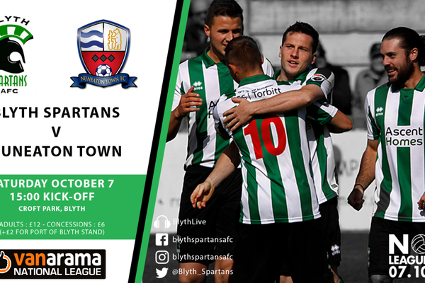 Match Preview | Blyth Spartans v Nuneaton Town