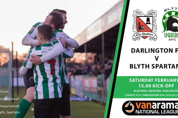 Match Preview | Darlington FC v Blyth Spartans