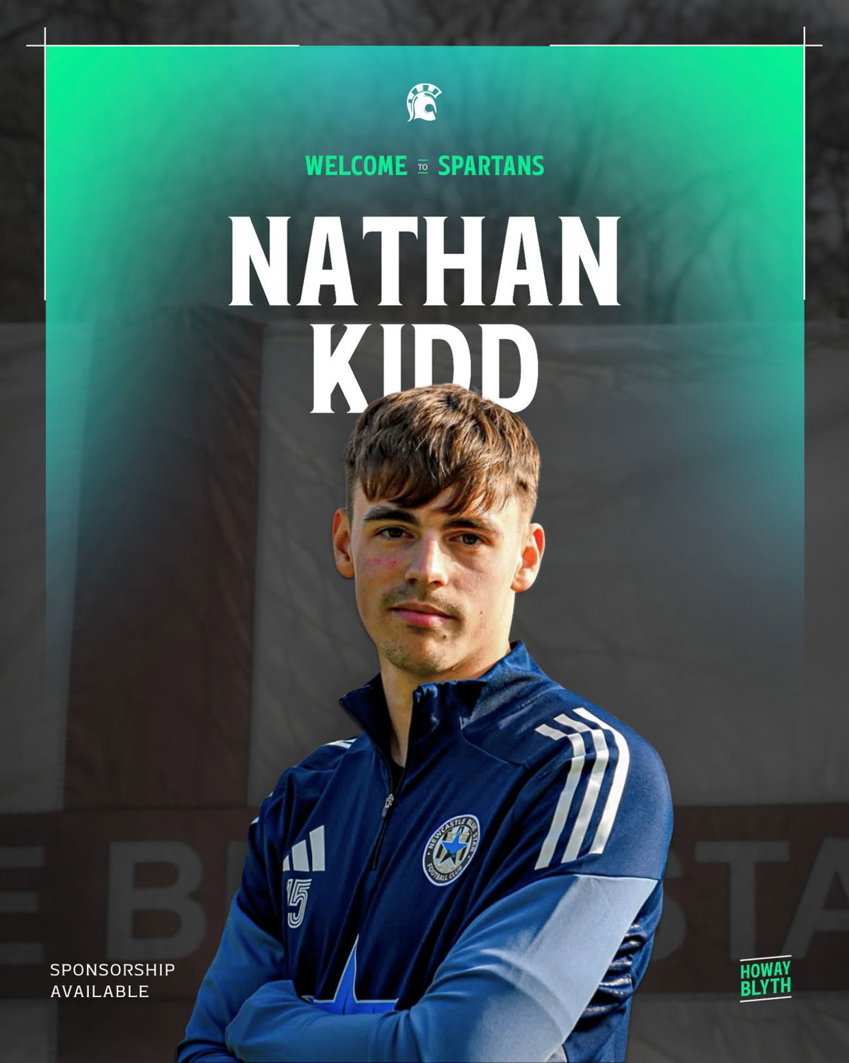 Nathan Kidd is a Spartan - Blyth Spartans