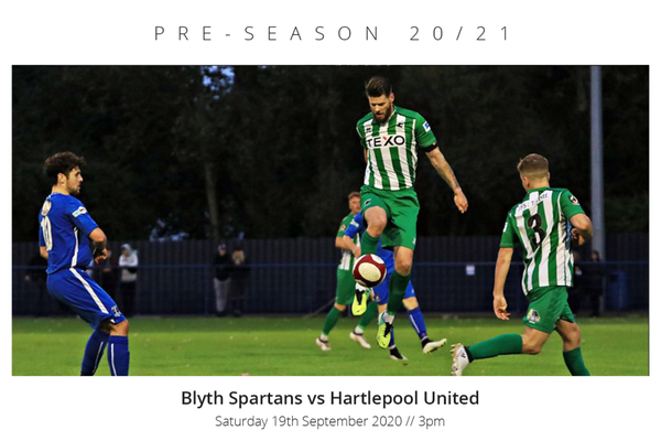 Pre-season | Spartans to host Hartlepool United