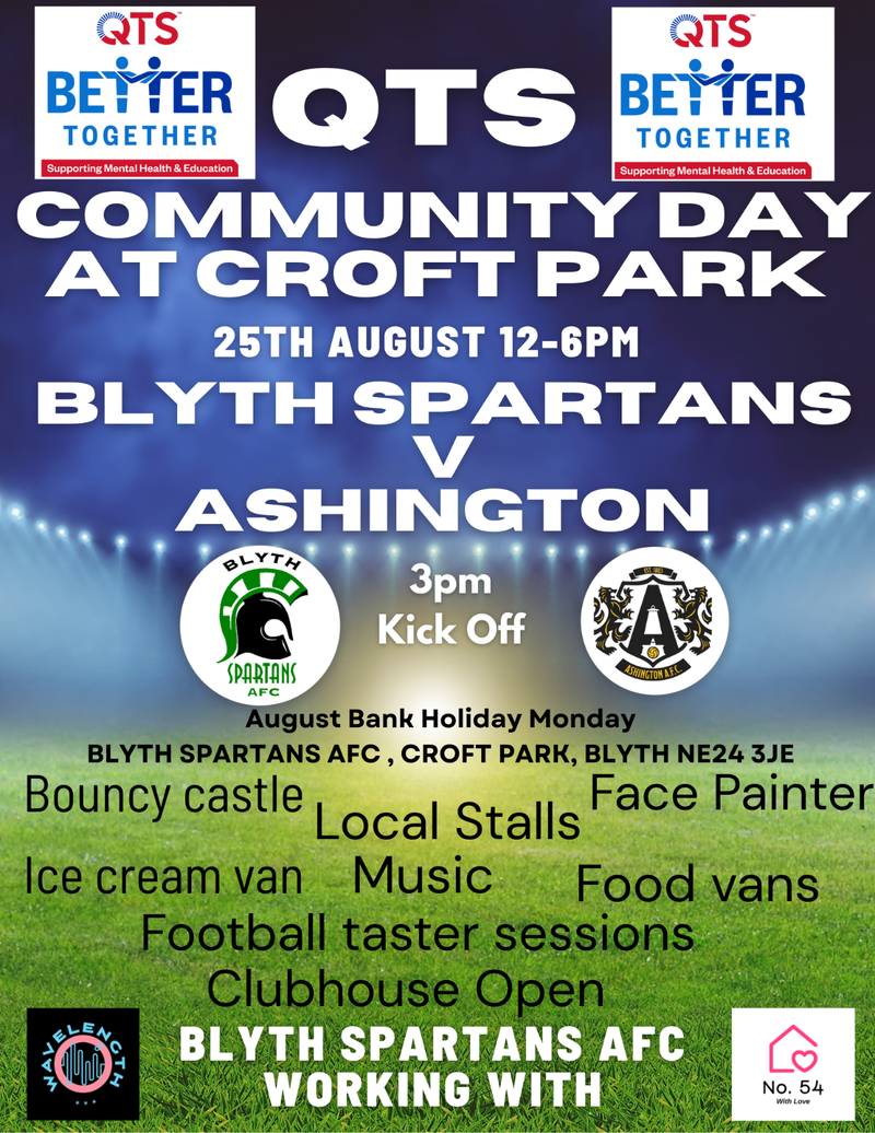 QTS Community Day at Croft Park - Blyth Spartans