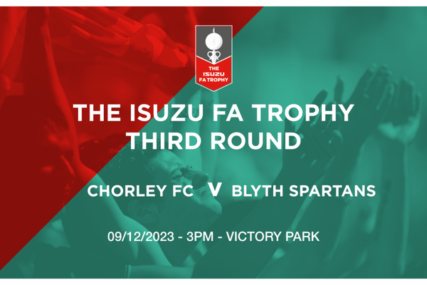 Spartans to take on Chorley in FA Trophy Third Round