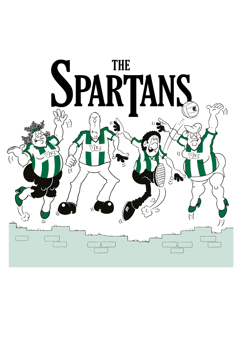 Spartans and Viz release new special edition artwork - Blyth Spartans