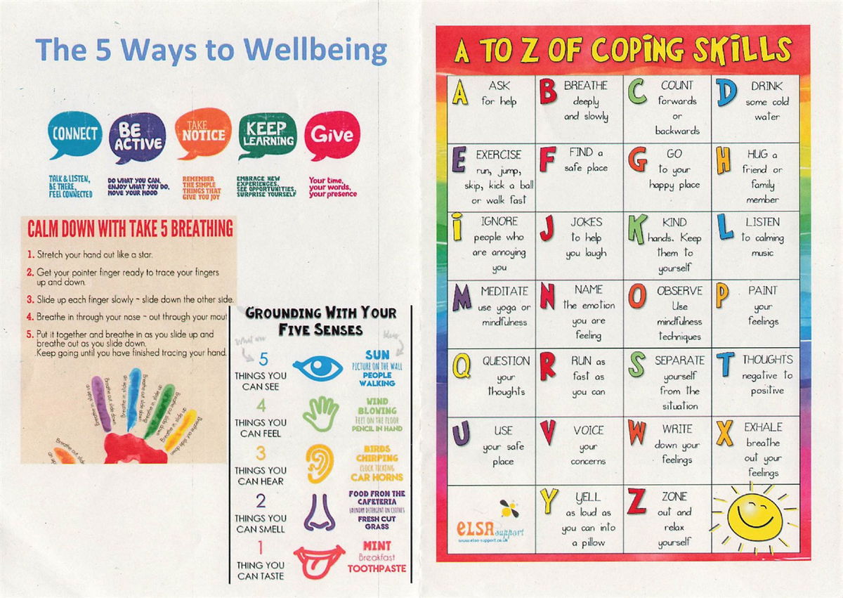 The 5 Ways To Wellbeing The 5 Ways To Wellbeing