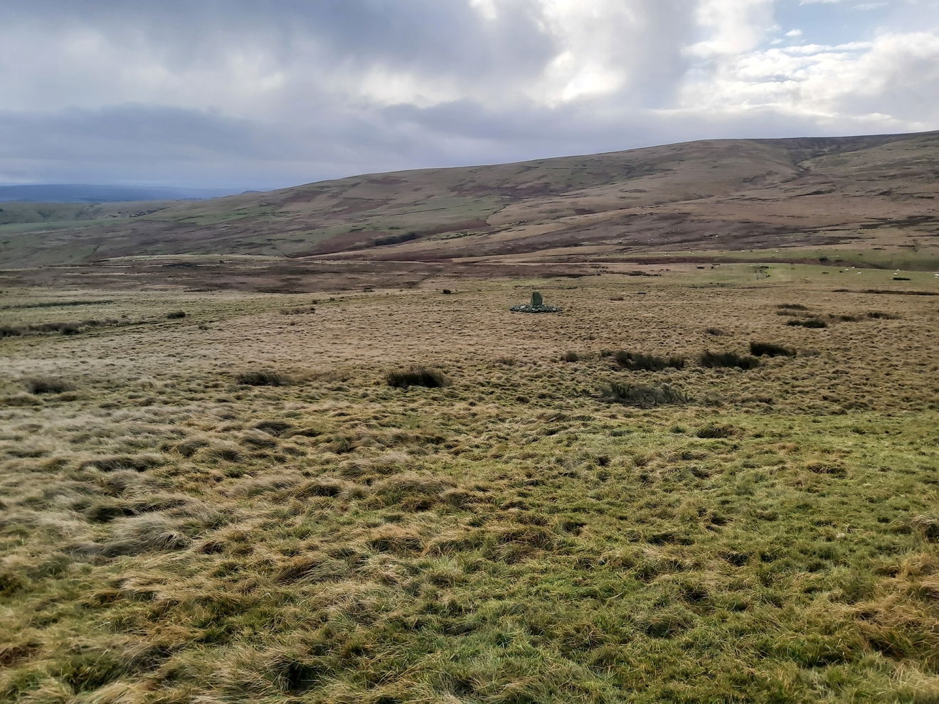 Shepherd's Cairn At Ewartly Shank