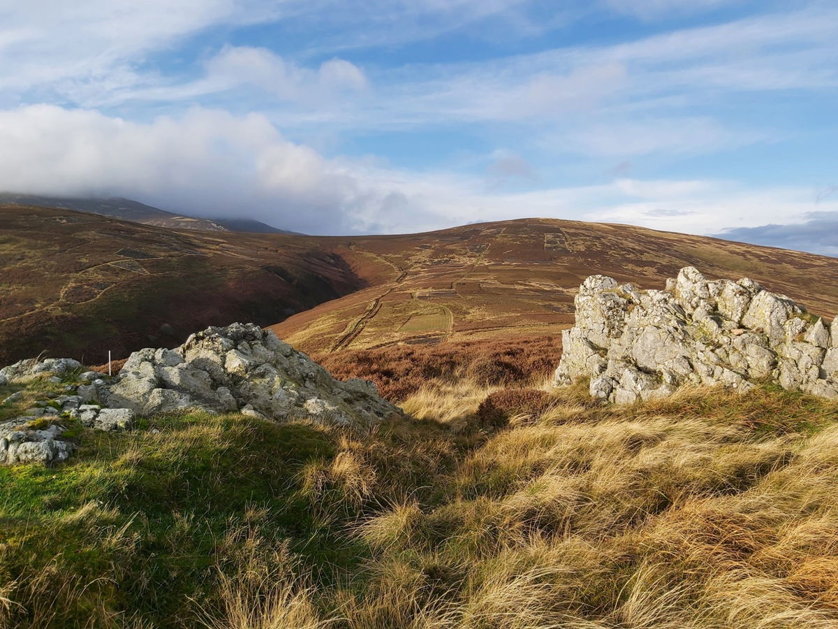 Cheviot and Hedgehope Hill in The Cheviots - Fabulous North