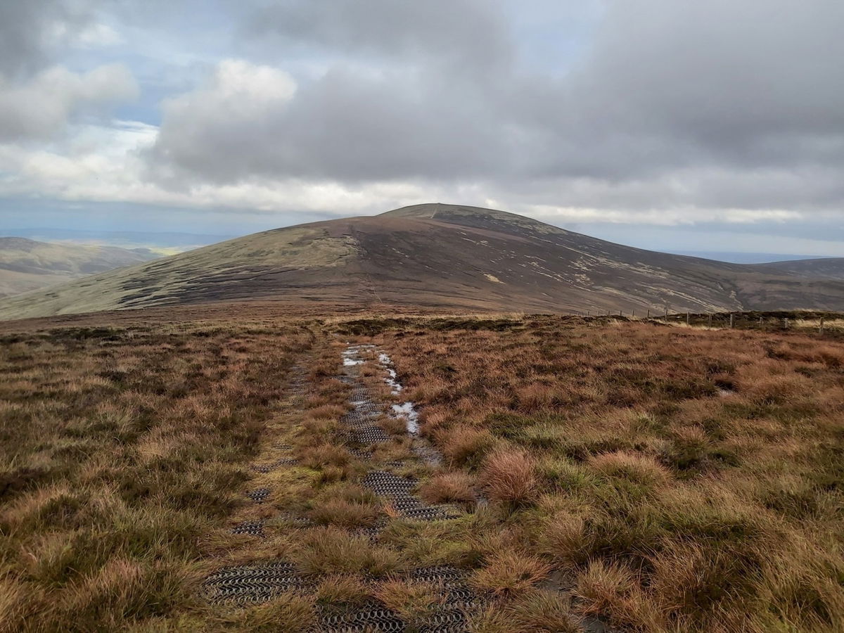 Cheviot and Hedgehope Hill in The Cheviots - Fabulous North