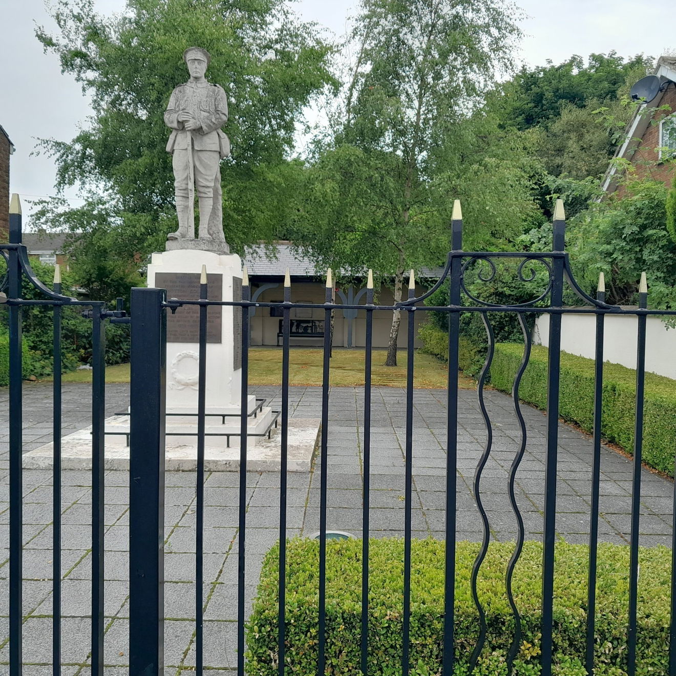 Shotton Colliery War Memorial In Shotton - Fabulous North