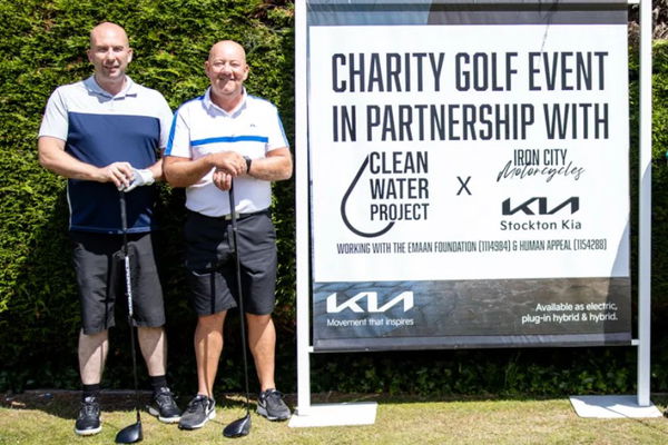 Last Mile Stockton Kia charity golf day 2025