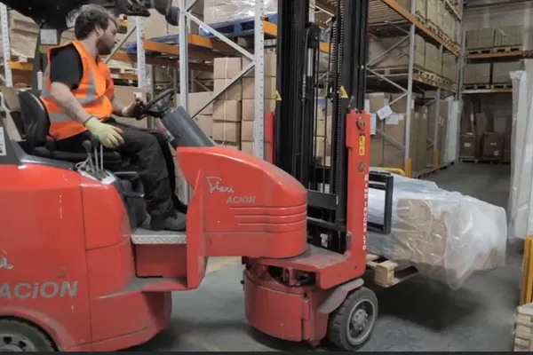 Matty Caygill celebrates a distinction in his apprenticeship