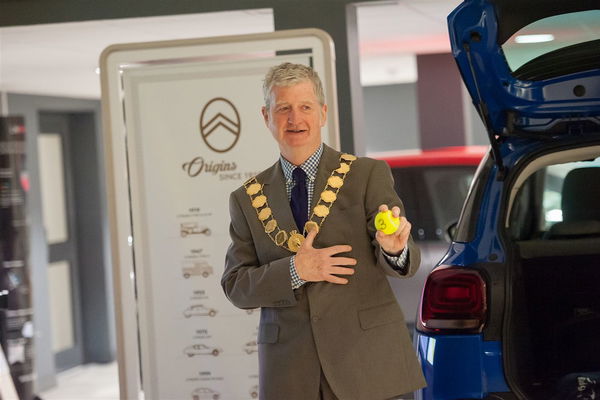 Civic Reception Officially Starts World Tour at Shrewsbury