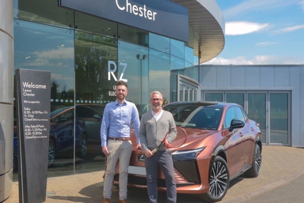 Lexus Chester to support top international tennis tournament in Wrexham