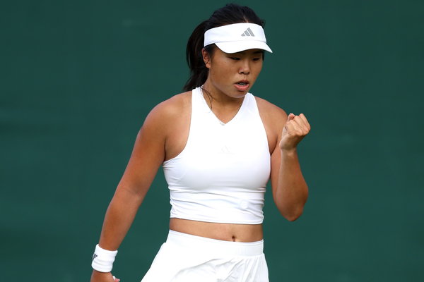 Lexus Wrexham Open champion Mimi Xu wants to keep developing her game after latest Wimbledon experience
