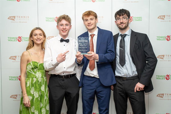 Lexus Wrexham Open picks up prestigious Tennis Wales Award