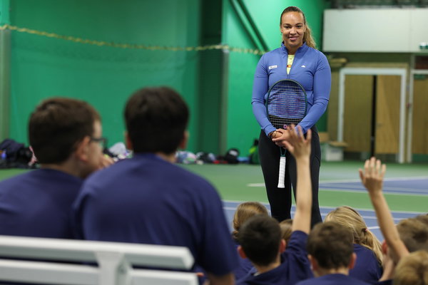 Mini Wrexham Open makes welcome return ahead of city's World Tennis Tour event next month