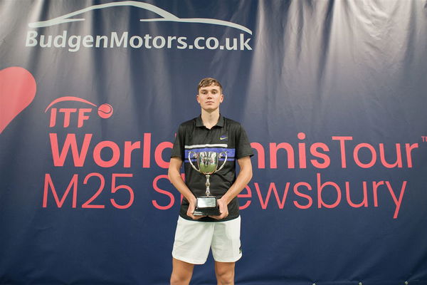 US Open semi-finalist Jack Draper was a Shrewsbury champion earlier in his career