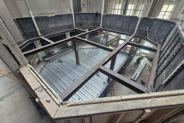 Fast Turnaround Steelwork for The Ivy, Newcastle