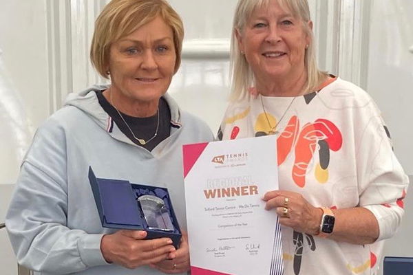 Shropshire's two regional LTA Tennis Award winners deservedly step into the spotlight