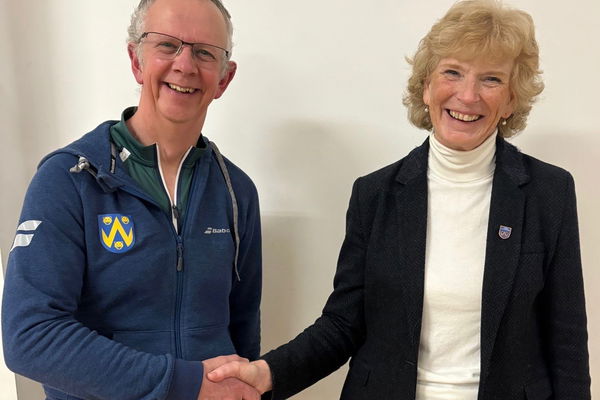 Mark Wilson honoured and excited by his new role as Tennis Shropshire chair