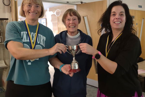 Senior County Doubles Competition is a big hit with players