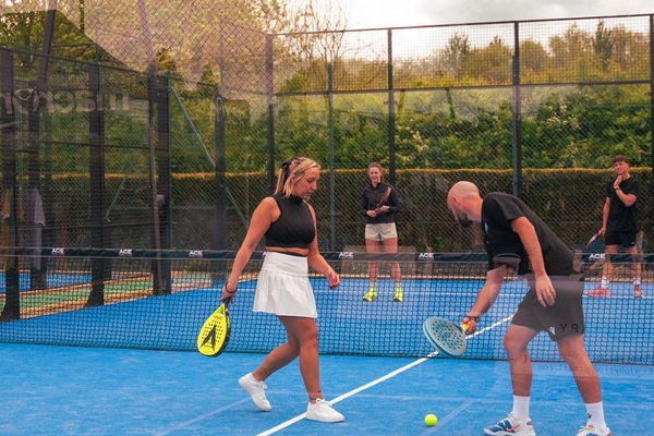 Shropshire’s first padel club quickly proving to be a big hit with county players