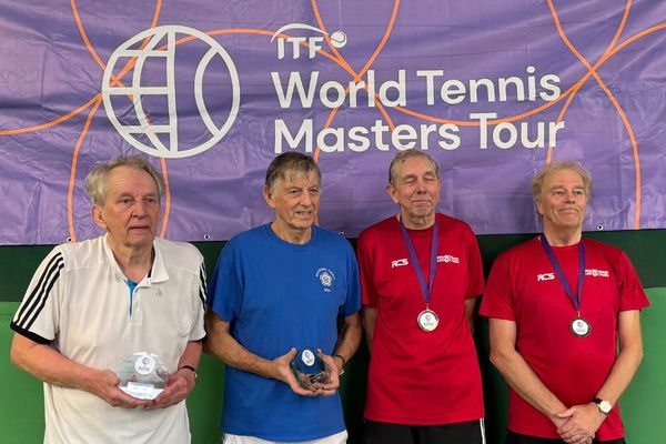 Shropshire tennis players enjoy experience of playing at ITF World Tennis Masters Tour events