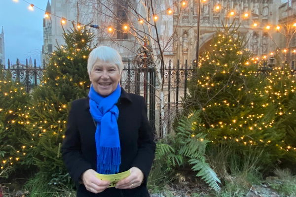 Shropshire's Louise Ferguson honoured to attend The Together At Christmas Carol Service at Westminster Abbey
