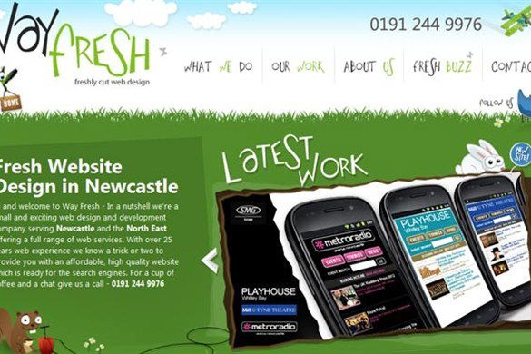 Way Fresh have a lovely new website!